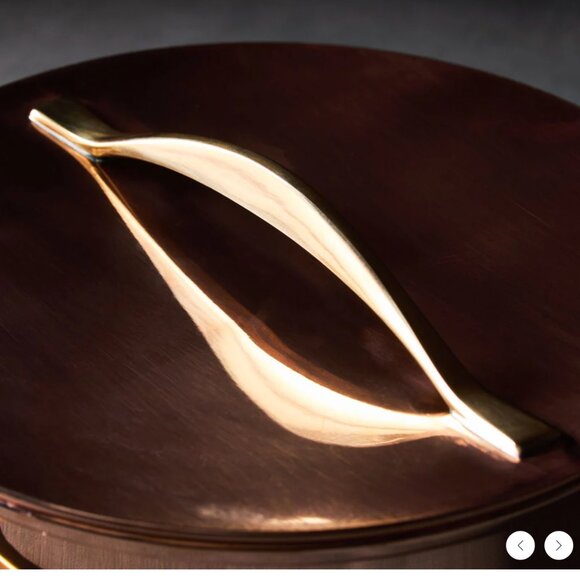 NWB-Dansk 7qt Copper Stockpot by Jens Quistgaard - Picture 2 of 15